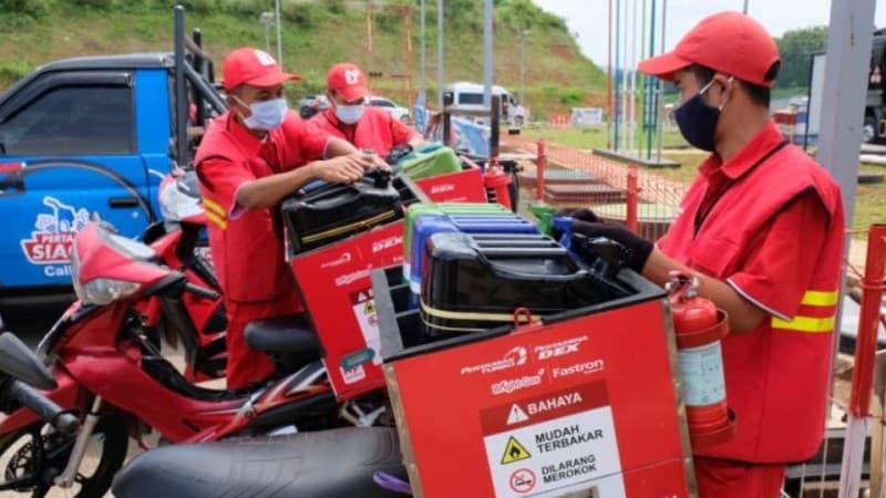 PPKM, Pertamina Imbau Pembayaran Non Tunai dan Layanan Pesan Antar