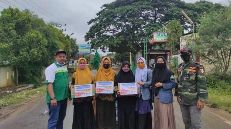 Pemuda NU Pringsewu Galang Donasi untuk Bencana di Kalimantan dan Sulawesi