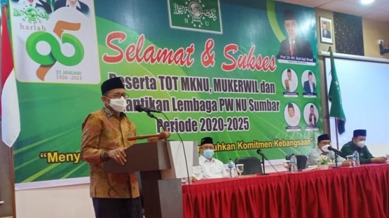 PWNU Sumbar Bersyukur Banyak yang Ingin Masuk NU
