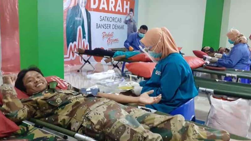 Hadapi Bencana Alam, Banser Demak Siagakan Personelnya