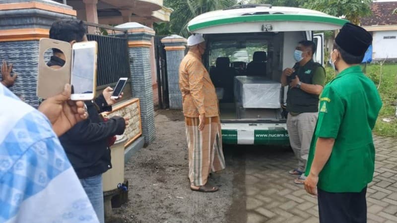 Ansor Tulungagung Bantu Pemulangan Jenazah TKI yang Meninggal di Malaysia