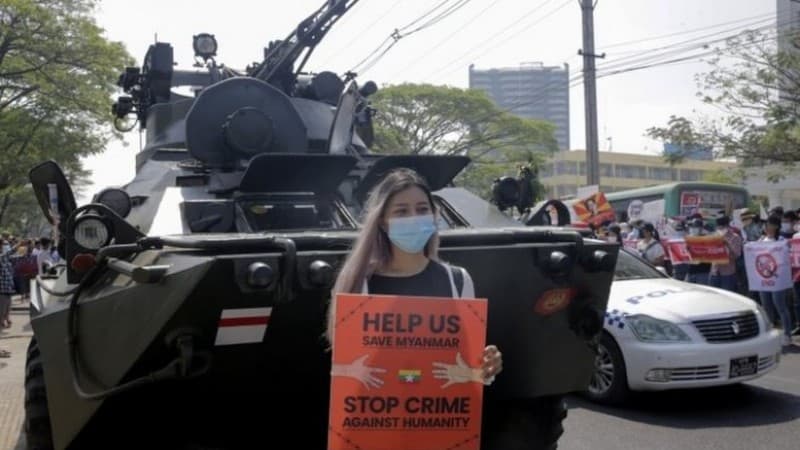 PBB Peringatkan Militer Myanmar soal Hak dan Prinsip Demokrasi Warga