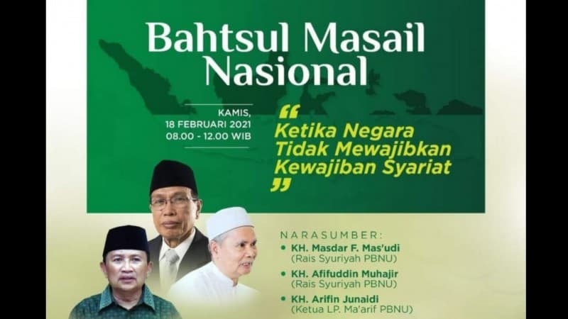 LBM PBNU Bahas Relasi Hukum Islam dan Hukum Positif