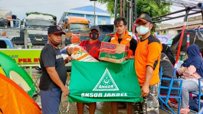 Banom dan Lembaga NU Jaksel Buka Posko Tanggap Bencana Banjir
