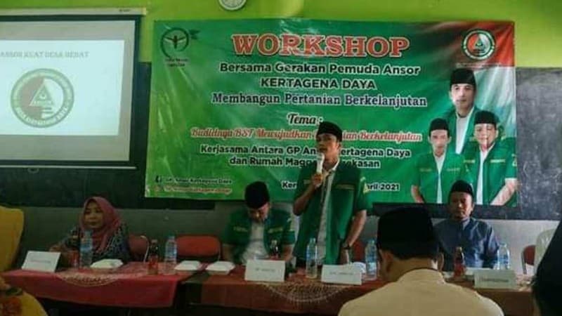 Budidaya Maggot, Langkah Nyata Ansor Pamekasan Dorong Pertanian Berkelanjutan
