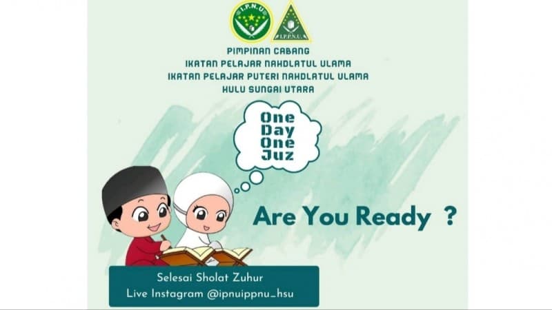 IPNU-IPPNU Hulu Sungai Utara Isi Ramadhan dengan Tadarus Online