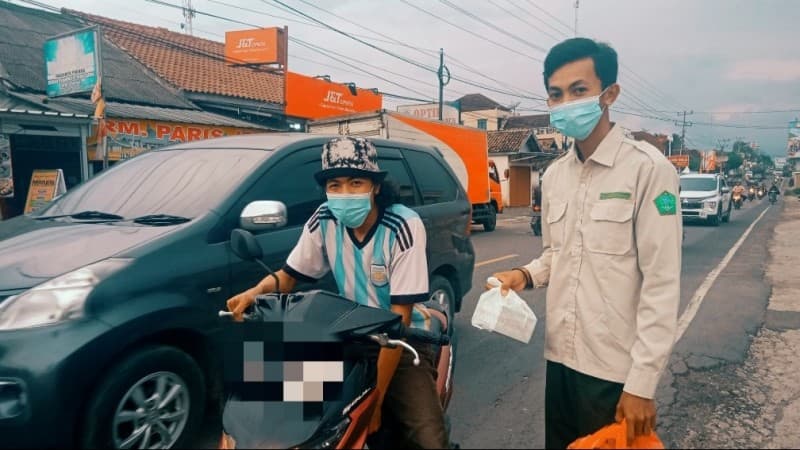 Ramadhan Berbagi, Upaya Pelajar NU Way Kanan Lampung Tebar Kebaikan