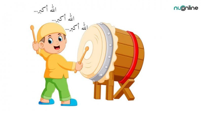 Perintah, Hukum, dan Macam Bacaan Takbir Hari Raya