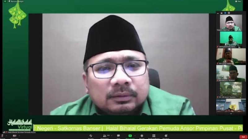 Gus Yaqut: Kader Ansor Harus Respons Cepat Adaptasi Teknologi