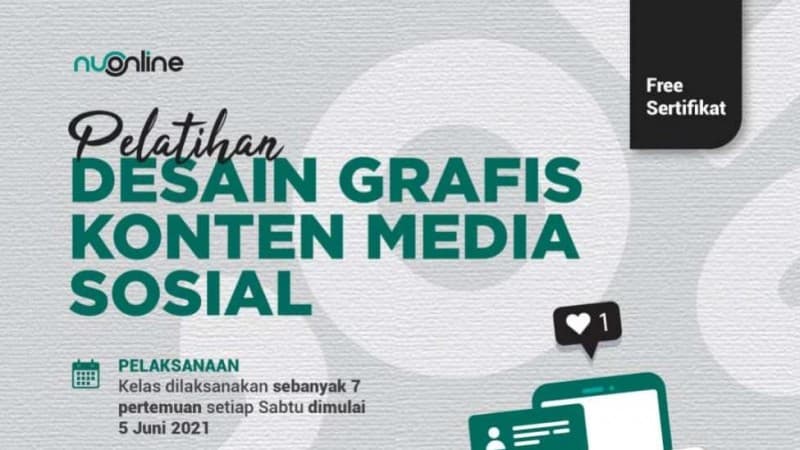 Ikuti Pelatihan Desain Grafis NU Online