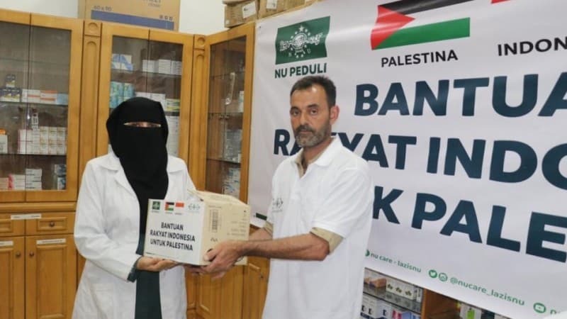 Selain Kebutuhan Pokok, Bantuan NU bagi Rakyat Palestina Berupa Obat dan Peralatan Medis