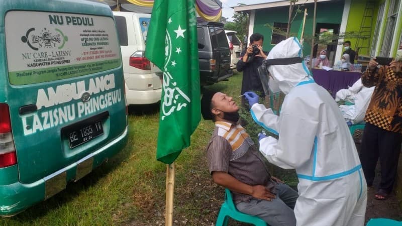 Covid-19 di Pringsewu Meningkat, NU Peduli: Jangan Kendor
