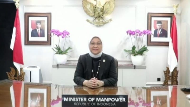 Menaker Minta ILO Dukung Kebijakan Strategis Indonesia Tangani Dampak Pandemi