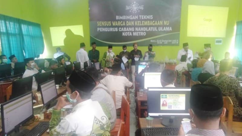 NU Metro Lampung Terapkan SISNU Jateng untuk Sensus Nahdliyin