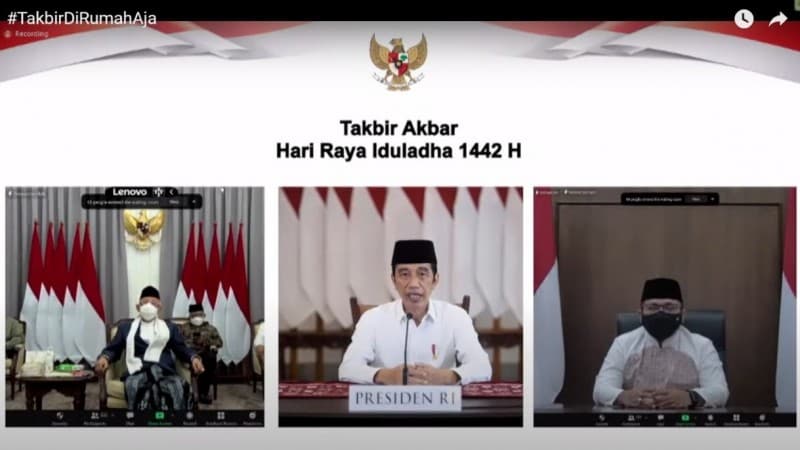 Presiden Jokowi: Idul Adha Momentum Kuatkan Solidaritas
