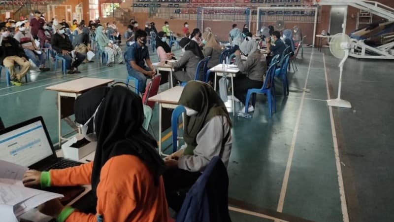 Kendala Vaksinasi Covid-19 di Nunukan, PCNU Membantu Memfasilitasi