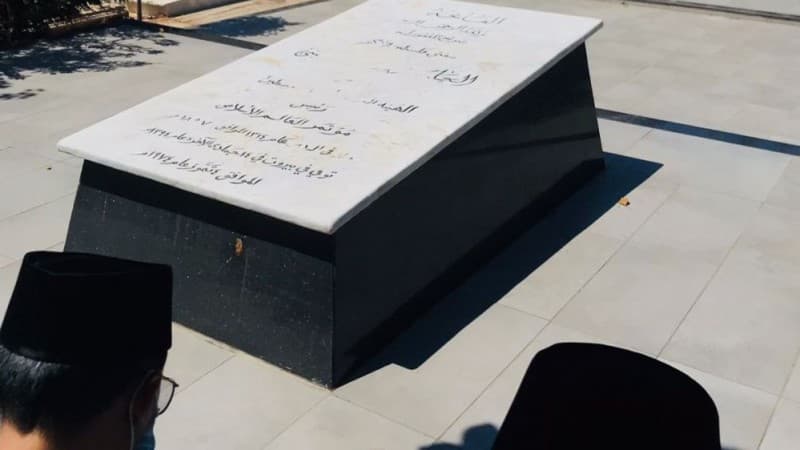 Ziarah ke Makam Syekh Muhammad Amin Al-Husaini Lebanon
