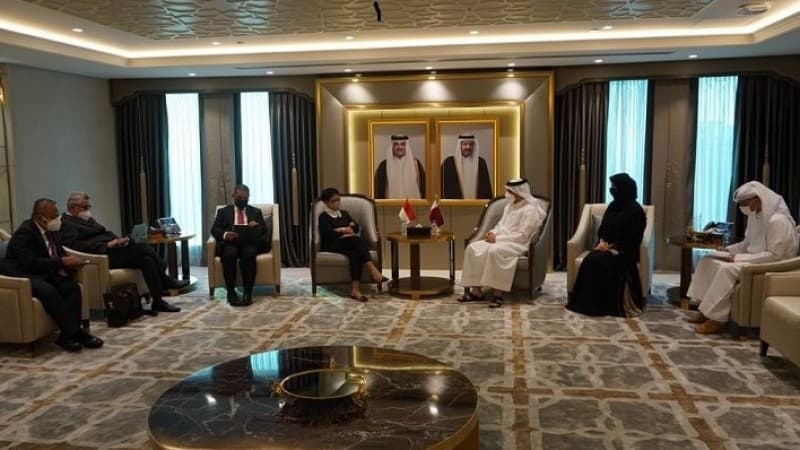 Temui Taliban di Doha, Menlu RI Ingin Afghanistan Tak Jadi Sarang Teroris