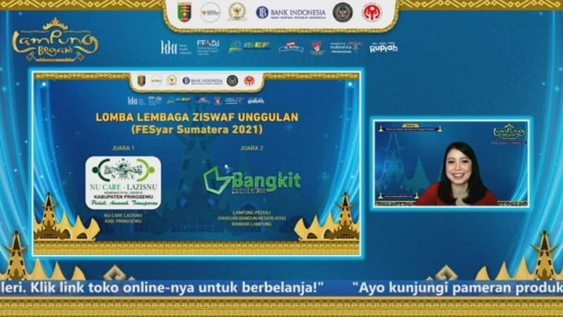 LAZISNU Pringsewu Terpilih Jadi Lembaga ZIS Unggulan Pertama di Lampung