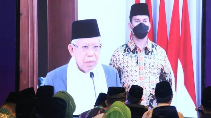 Kiai Ma'ruf: NU Harus Hadapi Tantangan Pemulihan Ekonomi karena Covid-19