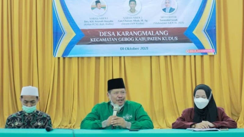 Ketua PCNU Kudus Tegaskan Peran Pemuda dalam Praktik Moderasi Beragama