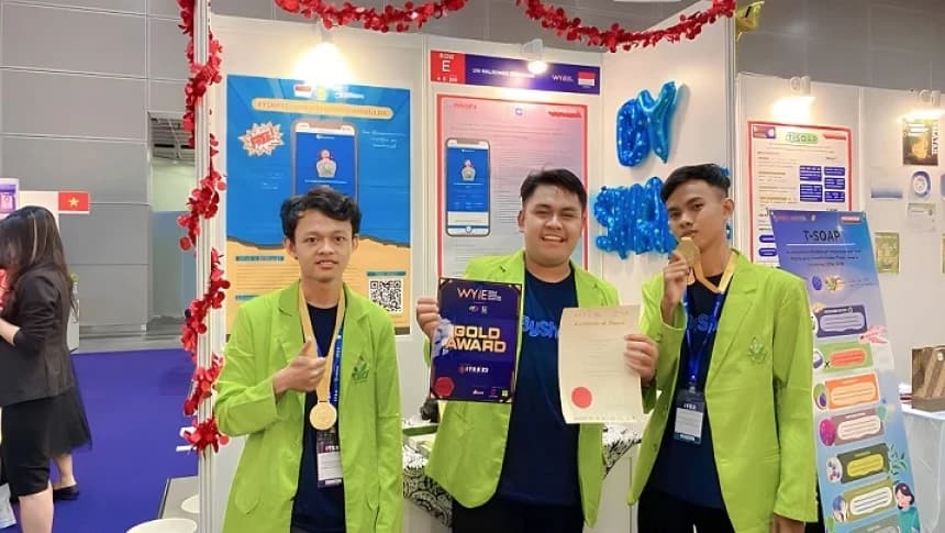 Diikuti 19 Negara, Kader PMII Raih Medali Emas dalam Ajang World Young Inventors Exhibition
