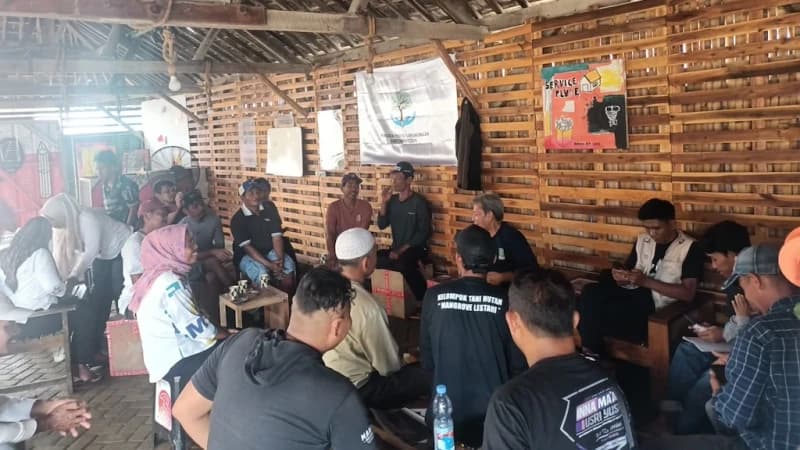 Temui Warga Eretan Wetan, LPBINU Jabar Soroti Dampak Banjir Rob dan Kerusakan Laut