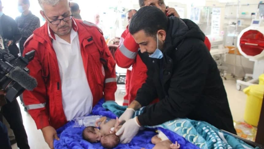 28 Bayi Prematur Dievakuasi dari Palestina ke Mesir