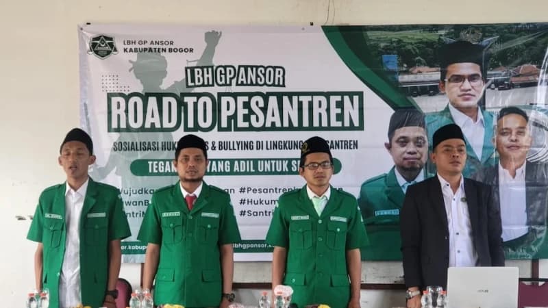 LBH Ansor Bogor Ajak Santri dan Masyarakat Wujudkan Kesadaran Hukum