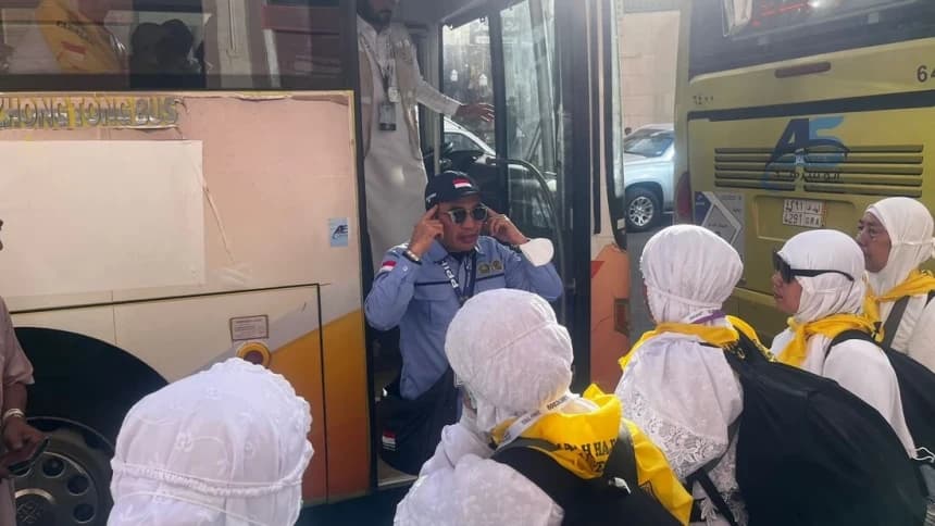 Istighotsah Iringi Keberangkatan Jamaah Haji ke Arafah