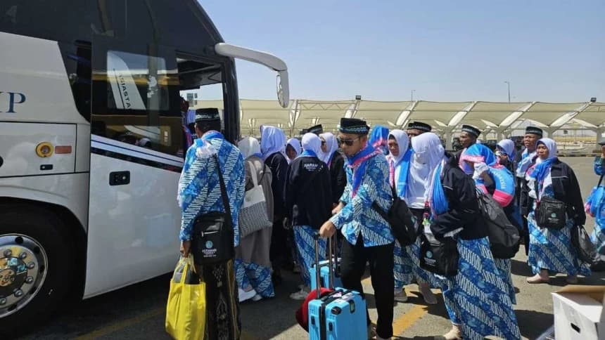 Seluruh Jamaah Terpisah Rombongan Sudah Diberangkatkan dari Madinah ke Makkah