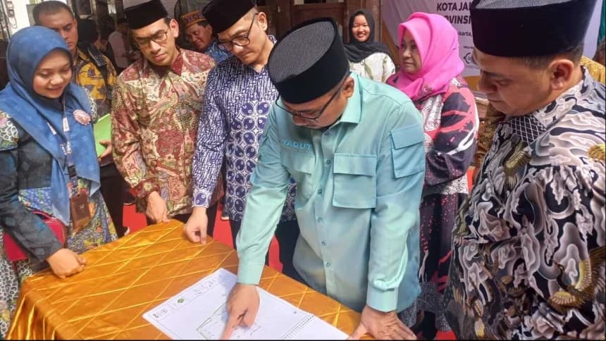 Menag: Pembangunan Masjid Al-Munawar Dirancang Ramah Disabilitas