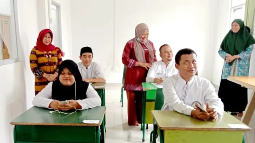 Anak Berkebutuhan Khusus Ikuti Seleksi Beasiswa Santri Berprestasi