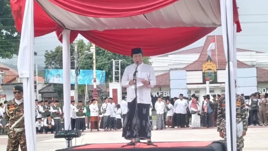 Pesan Apel Hari Santri dari Kebumen hingga Kapuas Hulu