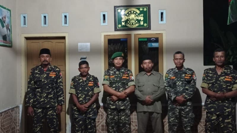 NU Kota Banjar Rapatkan Pengamanan Hari Santri 2021 bersama Banser