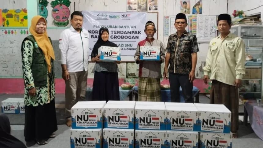 Pekerja Migran Hong Kong Bantu Warga Terdampak Banjir Demak dan Grobogan