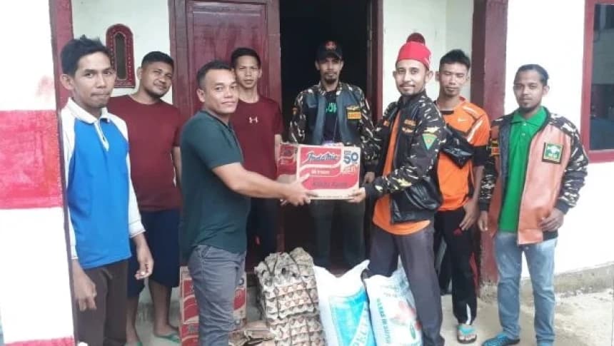 2,4 Ribu Warga Mengungsi akibat Banjir Aceh Timur, Ansor Salurkan Bantuan