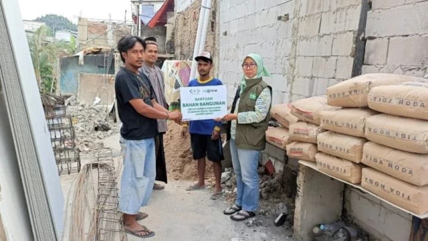 LAZISNU Manfaatkan Penggalangan NU Online Super App untuk Warga Terdampak Kebakaran di Kebun Jeruk