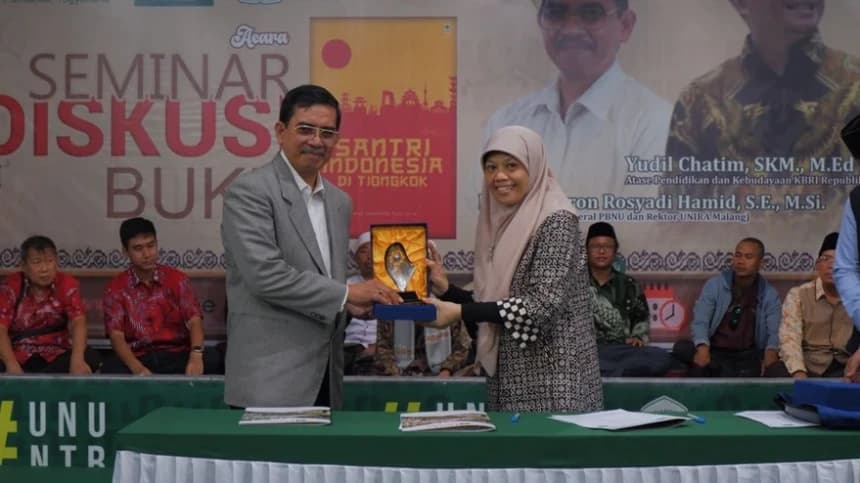 Sosialisasi Beasiswa PCINU Tiongkok Dipungkasi di UNU Mataram