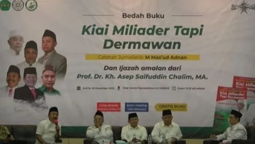 Uninus Bandung Bedah Buku Catatan Jurnalistik M Mas’ud Adnan