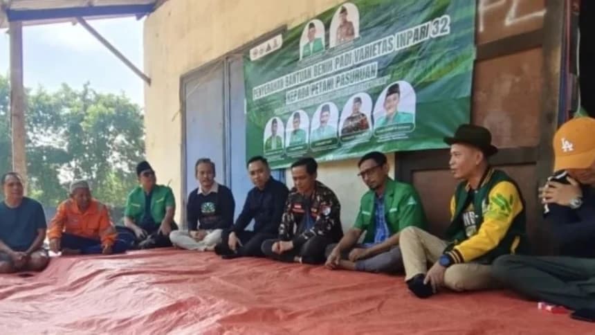 GP Ansor Jatim Distribusikan 192,8 Ribu Ton Benih Padi untuk Petani Pasuruan