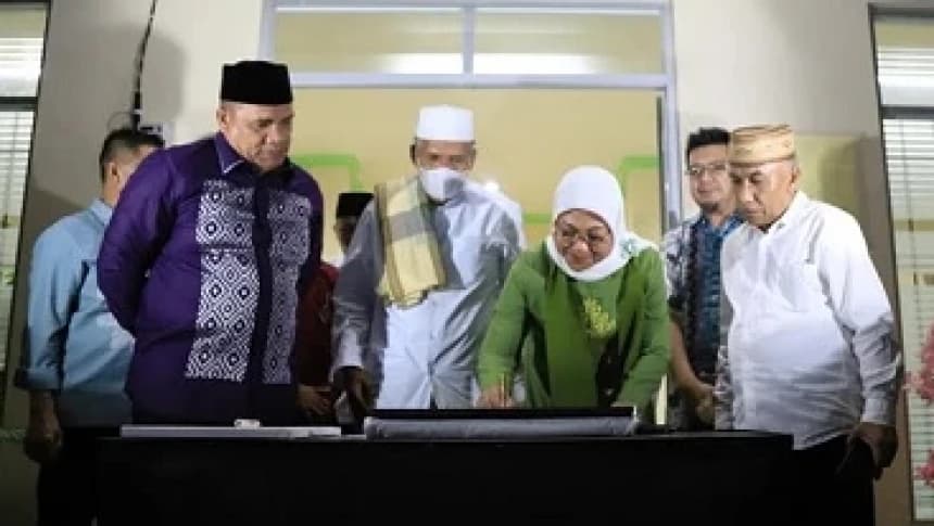 Tinjau BLK Komunitas Al-Huda Gorontalo, Menaker Harap Lahirkan SDM yang Bersaing di Tingkat Global