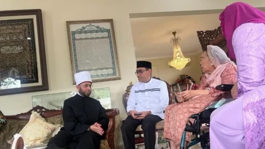 Bertemu Bu Sinta, Penasihat Presiden Mesir Ingin Dianggap sebagai Anak Gus Dur