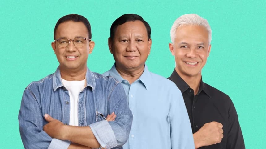 Saat Ganjar dan Anies Layani Pertanyaan Wartawan, Prabowo Langsung Beri Pernyataan