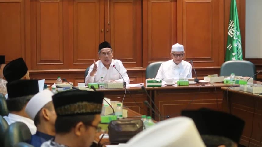 Jelang Tahun Politik 2024, Jajaran Kiai Syuriyah PBNU Gelar Rapat Terbatas Bahas Panduan Berpolitik bagi Nahdliyin