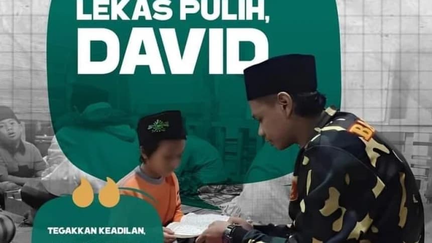 David Sudah Siuman setelah Koma 2 Hari, LBH Ansor Tetap Kawal Proses Hukum