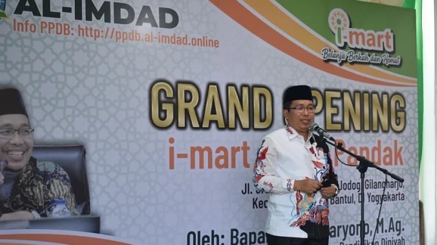 Bangun Minimarket Kedua, Pesantren Al-Imdad Bantul Tegaskan Kemandirian Pesantren