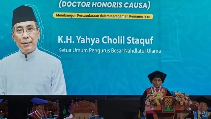 Kelakar Gus Yahya, UIN Sunan Kalijaga Selamatkan UGM dari Kebakaran
