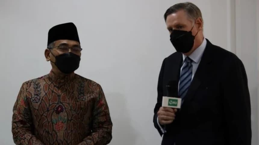 Ketum PBNU Terima Kunjungan Dubes Selandia Baru, Ini yang Dibahas