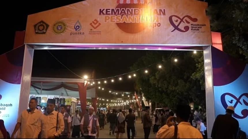 Expo Kemandirian Pesantren MQKN 2023, dari Kitab yang Populer hingga Kuliner